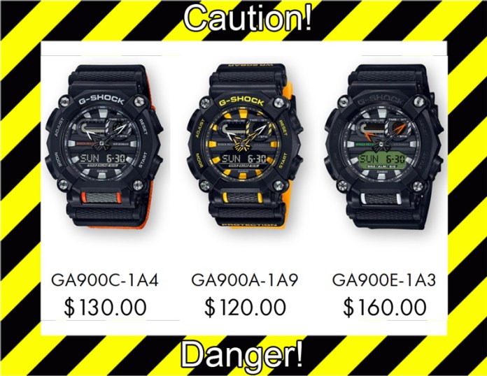 Casio colorways