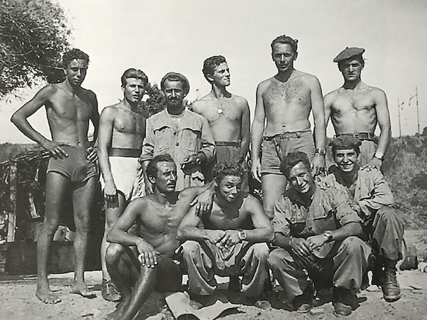 Gruppo Gamm wearing Panerai, Commander Eugenio Wolk second from the right (courtesy perezcope.com)