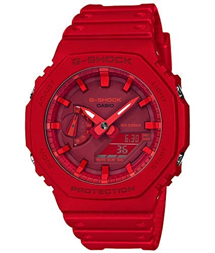 Red Casio G-SHOCK GA-2100
