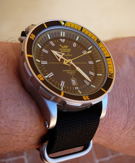 Vostok Anchar dive watch (courtesy watchuseek.com)
