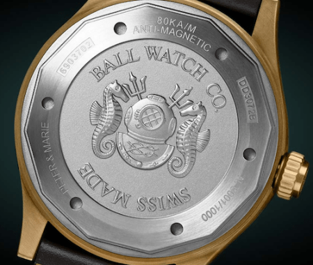 Ball Roadmaster Archangel Bronze caseback