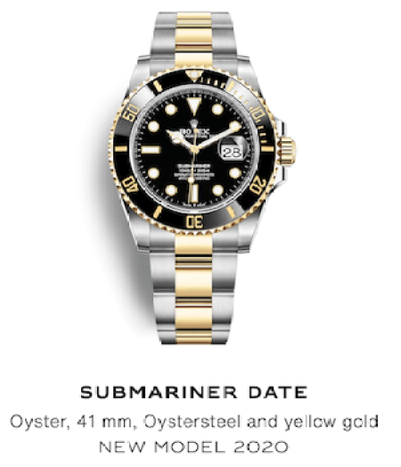 Black Dial Submariner with a Black Bezel on a Roselor Bracelet - $14,300