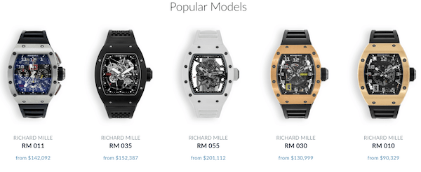 Richard Mille on Chrono24.com