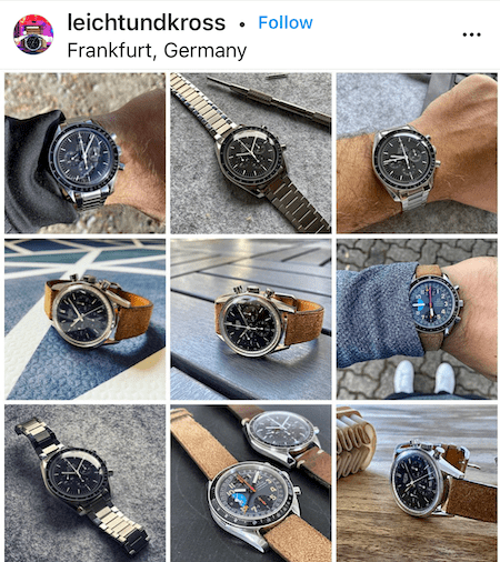 watch collector on parade